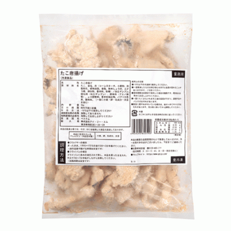 igm frozen tako karaage fried octopus